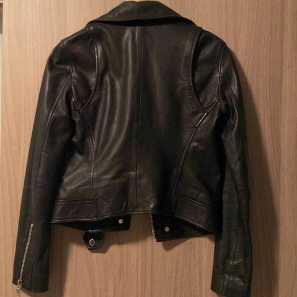 Aritzia Talula Hendrix Leather Biker Jacket - Picture 6 of 13
